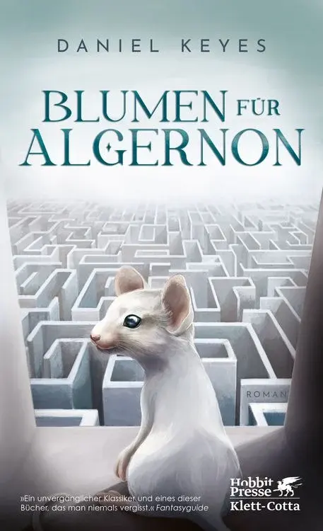 Buchcover von „Blumen für Algernon“